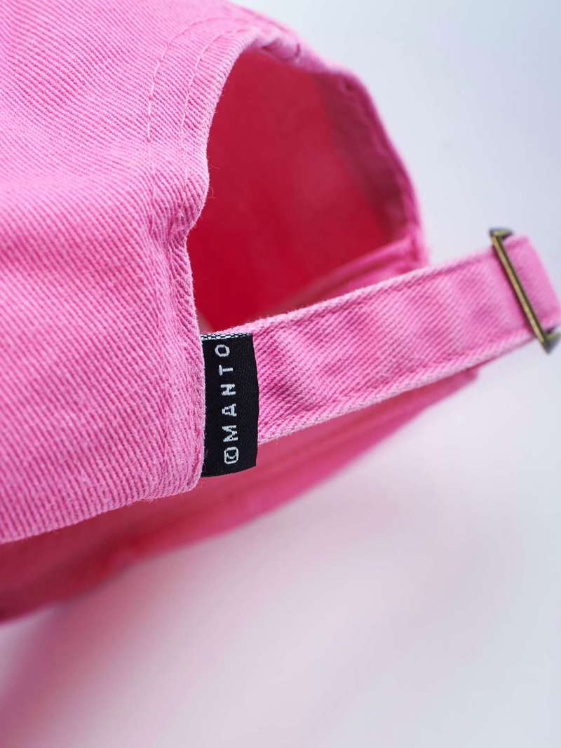 MANTO Dad Cap italic- pink